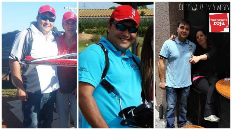 Daniel -25 kg en 5 meses con Manzanaroja: “no paso hambre y me encuentro mucho mejor”