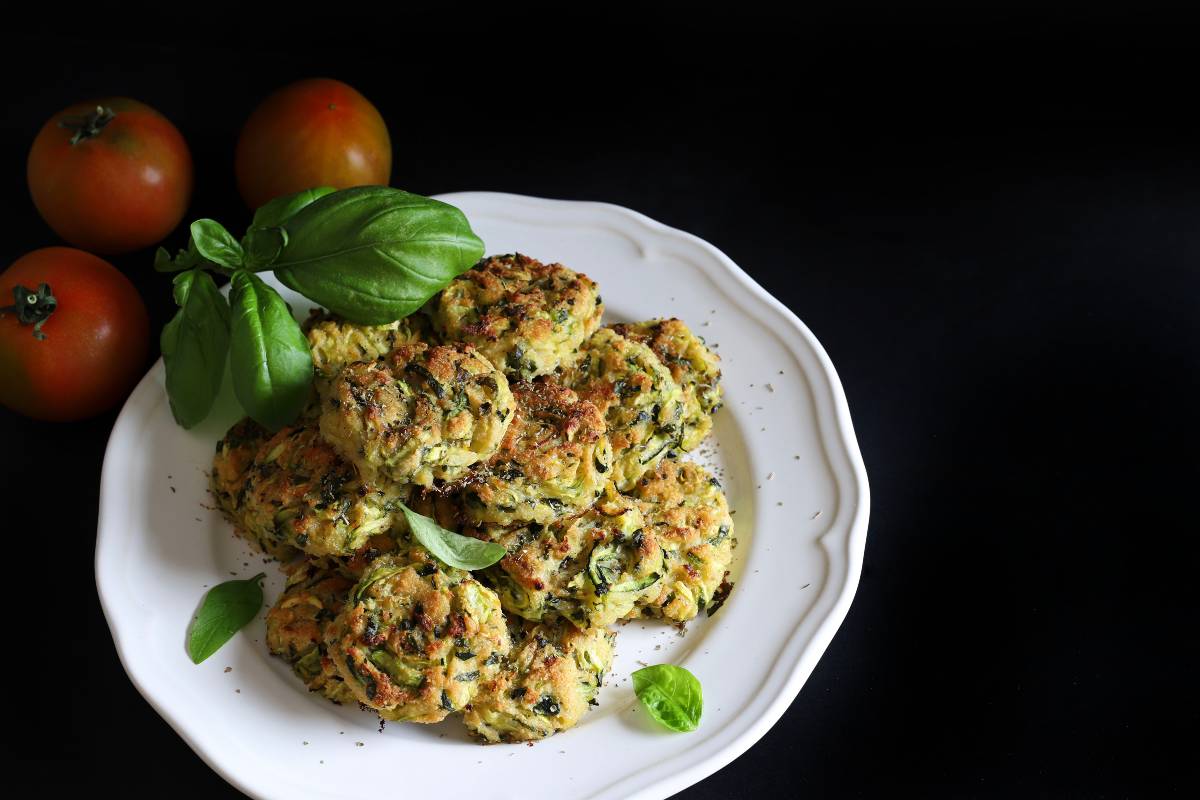croqueta calabacín y feta