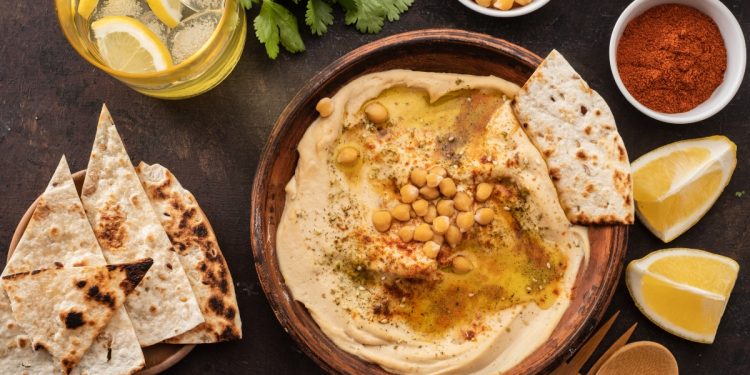 hummus de garbanzos