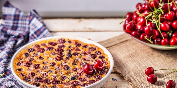 cafloutis de cerezas