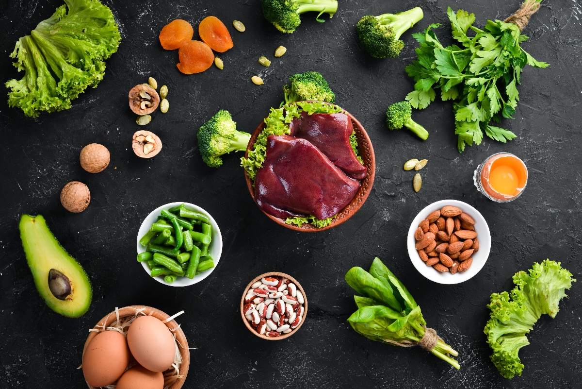 Los diez alimentos más ricos en hierro