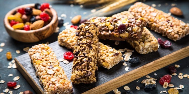Barritas de cereales caseras: recetas sencillas